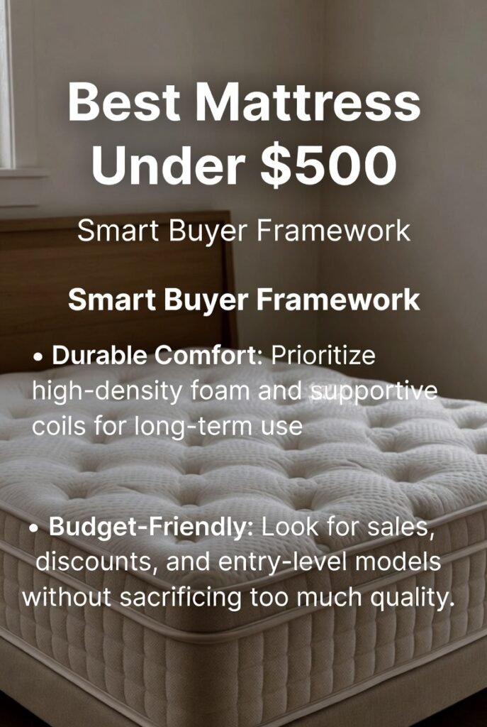 best mattress under 500$